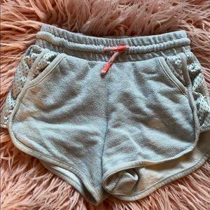 Youth grey comfy shorts.